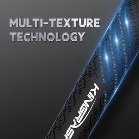 KingRASP grip demonstrates shock absorption to reduce palm fatigue.