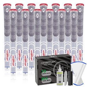 KINGRASP premium rubber golf grips 13-pack, anti-slip texture for steady swings.