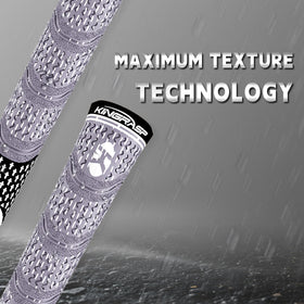 KINGRASP grip demonstrating anti-slip feature to reduce slipping during play.