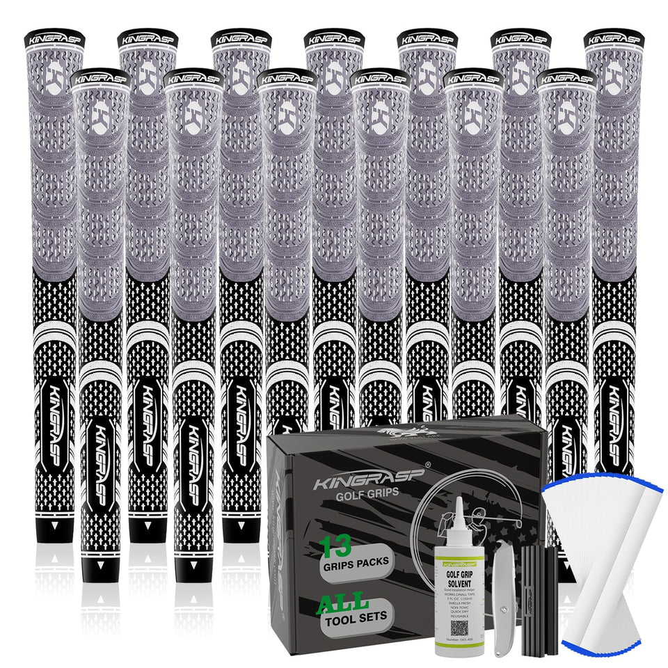 KINGRASP Premium grip anti-slip texture ensures secure club handling.