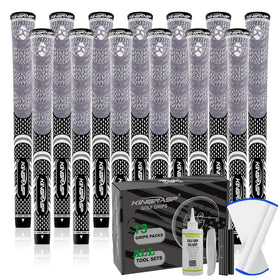 KINGRASP Premium Rubber Golf Grips pack shown for easy selection and comfort.
