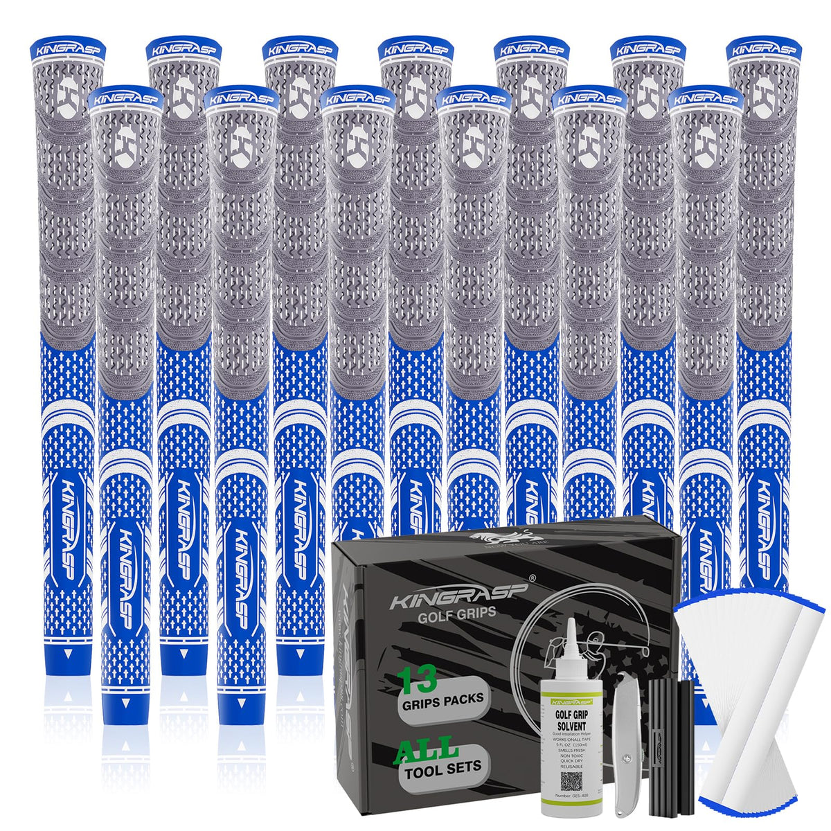 KINGRASP entangled texture design boosts traction during swings