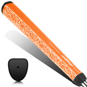 KINGRASP Ultra-Light Putter Grip gun-shaped orange improves traction for putts