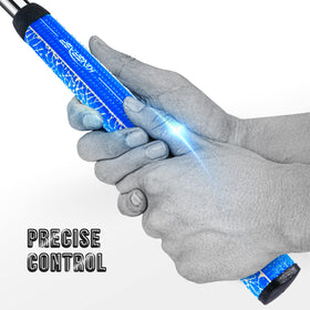 Mesh texture detail on KINGRASP grip offers secure grip in various conditions.