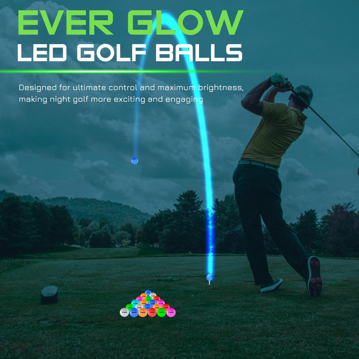 KINGTOP EverGlow 3-LED core delivers brighter night shots.