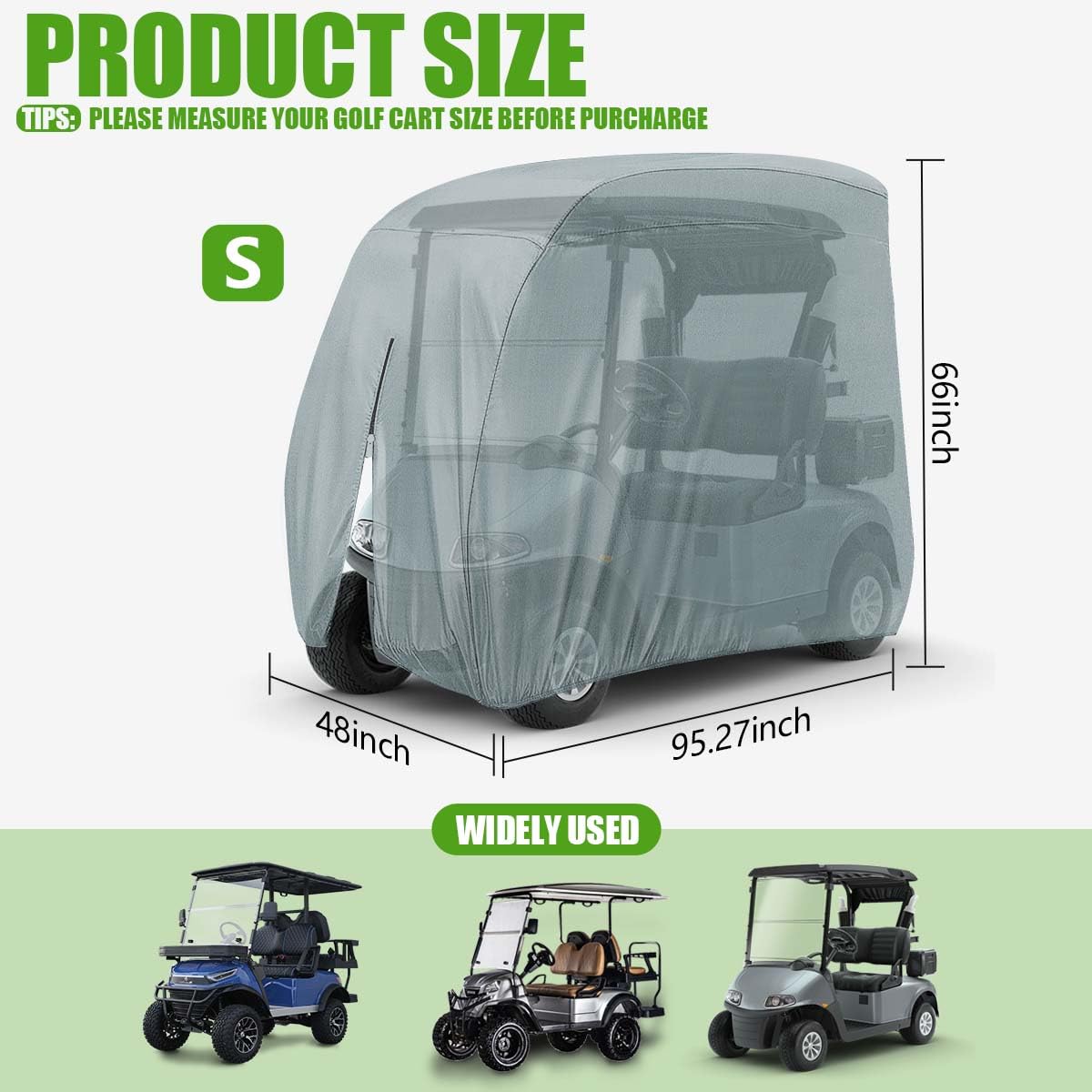 KISEER cover zipper closure ensures easy access and quick setup