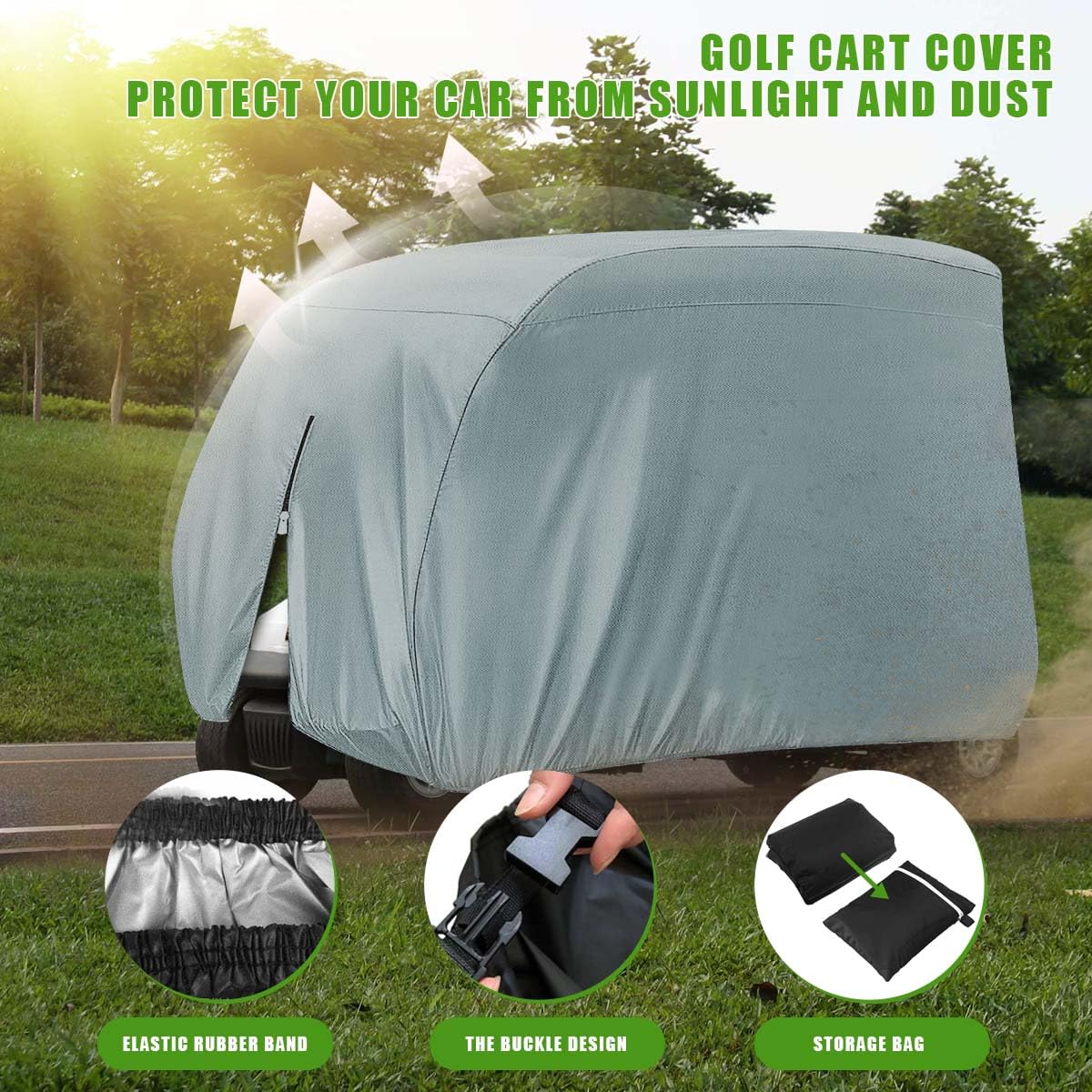 KISEER cover is easy to wipe clean and store.