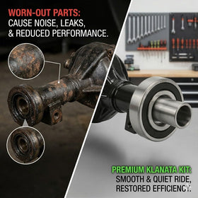 Klanata durable metal construction for long-lasting performance.