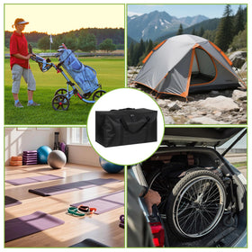 Klmnop storage and travel-ready bag keeps carts organized on trips