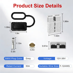 Klypto quick-connect assembly with clear polarity marks for confident, fast installations.