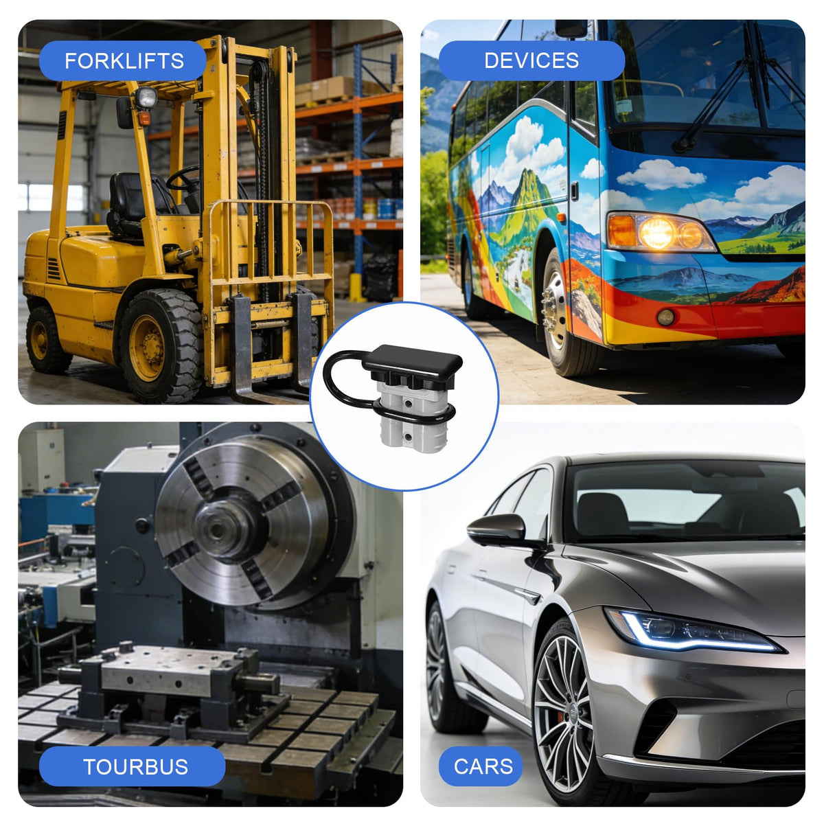 Klypto genderless design enables error-free, versatile connections every time.