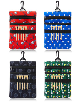 Klyyo Clyro neoprene golf bag pattern A for organized tees and markers