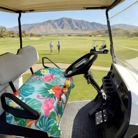 Klyyo Clyro durable seat cover guards seats in all seasons outdoors.