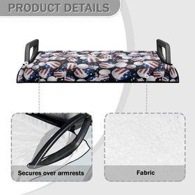 Knextrepoy all-weather seat cover shields against sun and rain