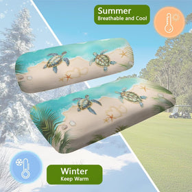 Knextrepoy Beach Turtle installation is quick and tool-free thanks to elastic edges.