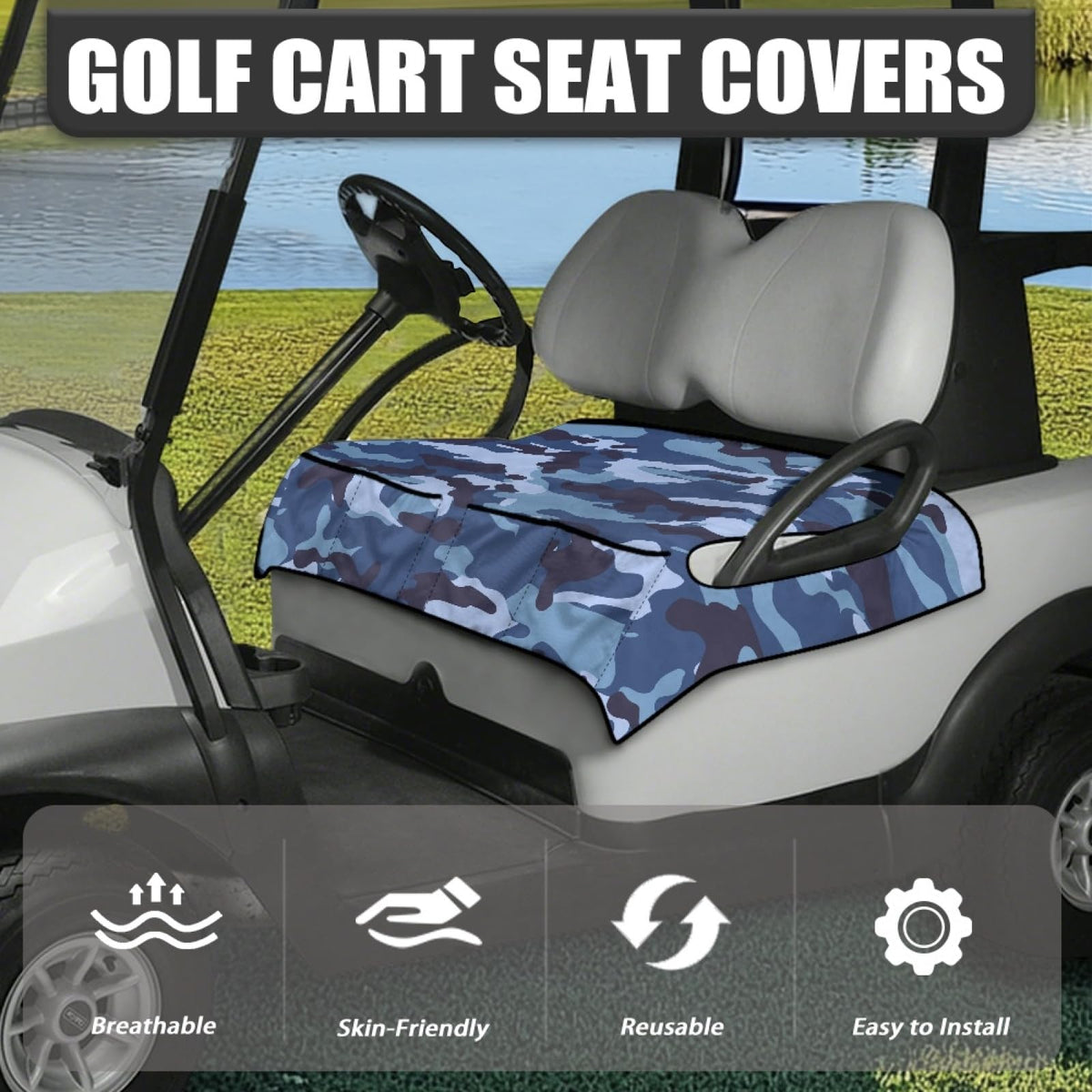 Knextrepoy seat cover fabric detail reveals soft, breathable texture.
