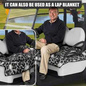 Knextrepoy breathable seat cover helps stay cool during hot rounds