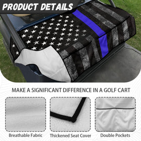 Knextrepoy Club Car compatible cover fits standard 2-seat carts.