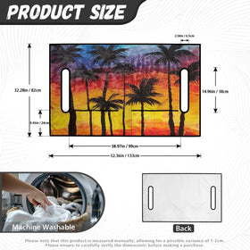Knextrepoy coconut tree seat cover ideal for year-round comfort on trips