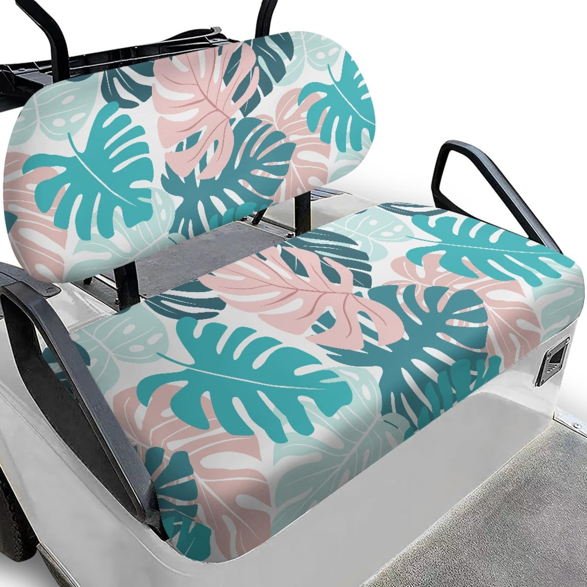 Knextrepoy colorful palm leaves bench seat cover adds comfort and style.