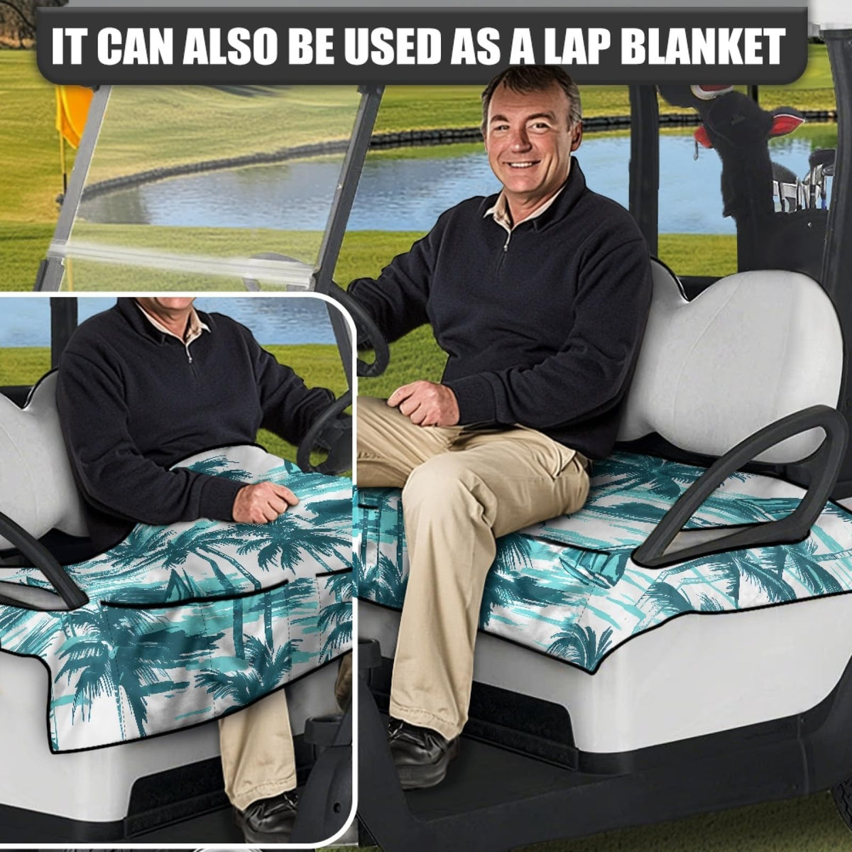 Knextrepoy easy-install seat cover saves setup time.