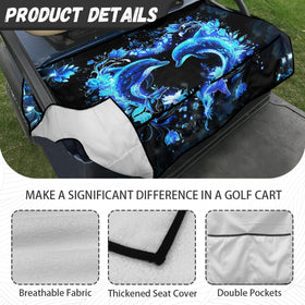 Knextrepoy easy-install seat cover that slides on without disassembly.