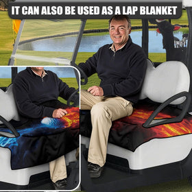 Knextrepoy Fire breathable towel fabric keeps seat comfortable in heat