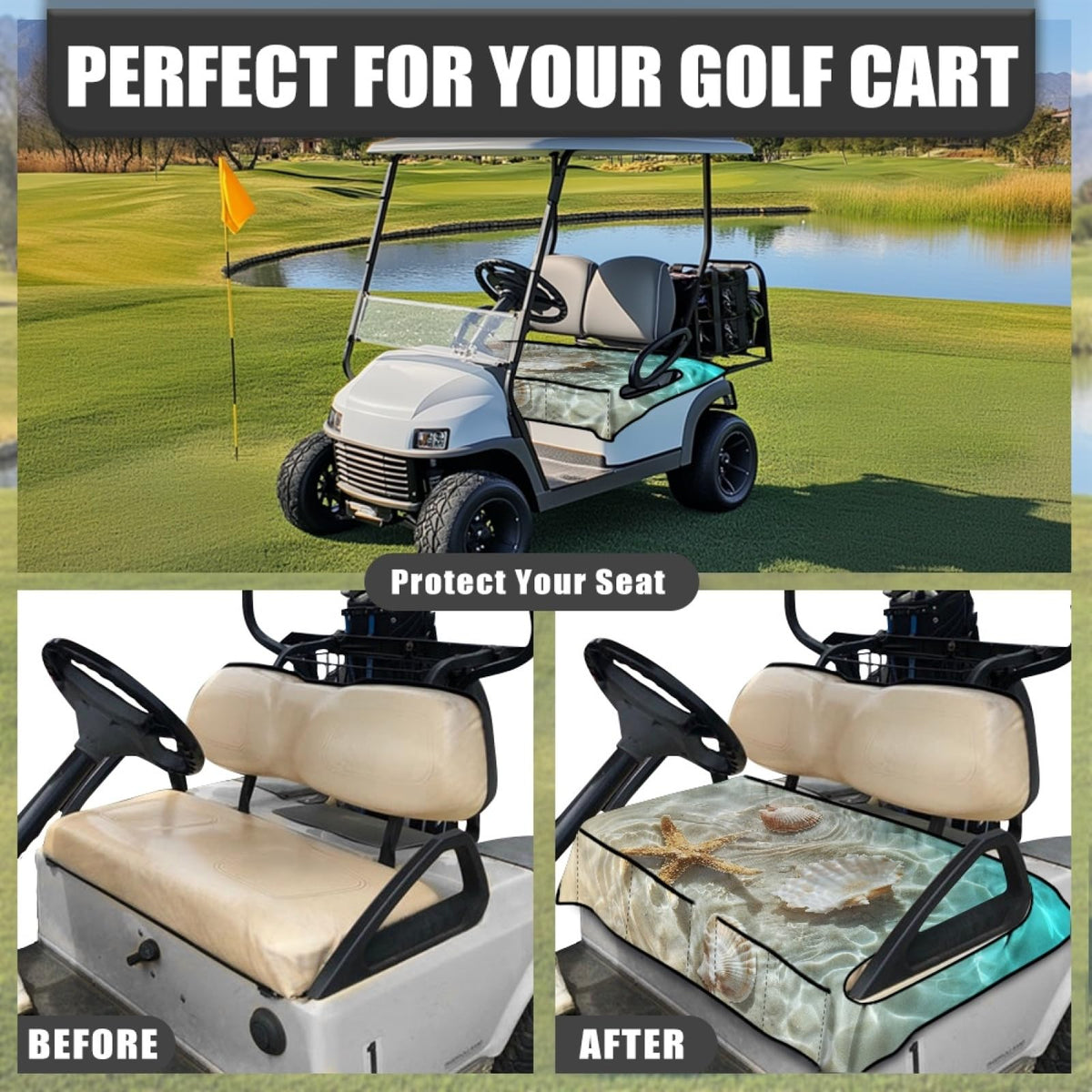 Knextrepoy front-pocket organizer keeps sunglasses and towels tidy