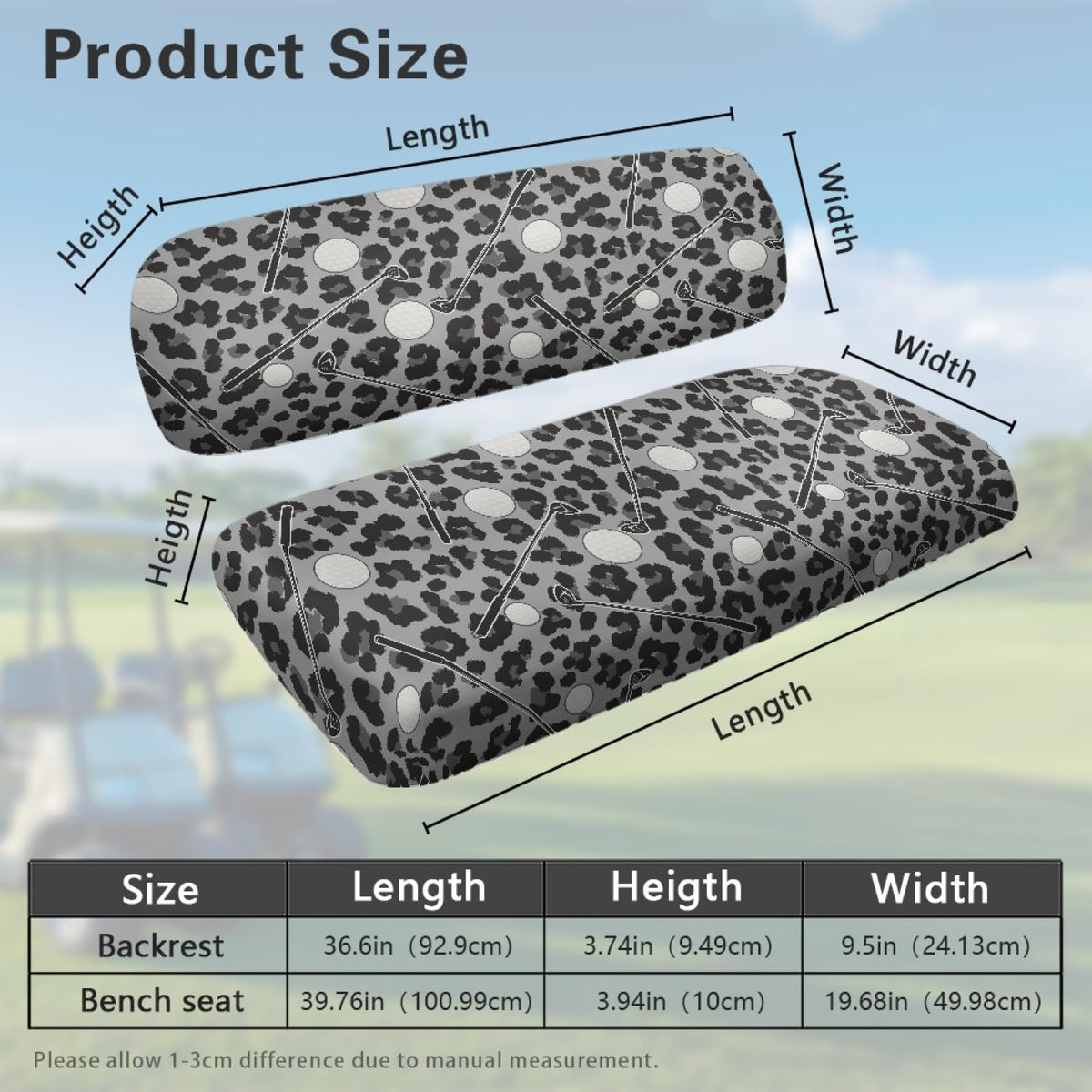 Knextrepoy leopard print seat cover enhances your ride’s style and protection.