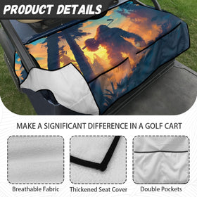 Knextrepoy Gorilla seat cover features easy one-step installation for quick setup.