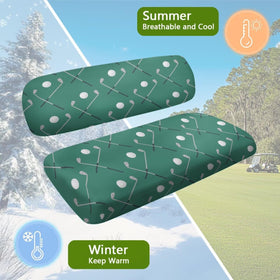 Knextrepoy green golf ball material detail emphasizes lightweight, non-slip comfort.