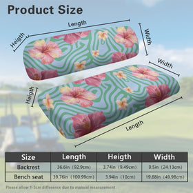 Knextrepoy Hibiscus gift-ready golf cart accessory in packaging