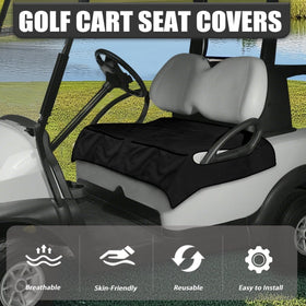 Knextrepoy knitted towel fabric seat cover showing soft breathable material.