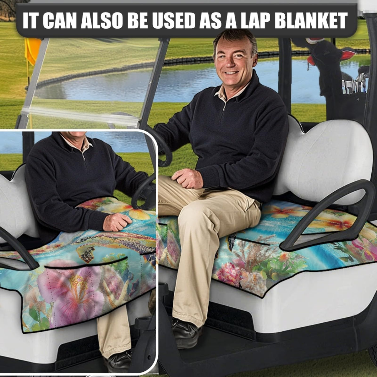 Knextrepoy Non-slip underside helps cover stay secure