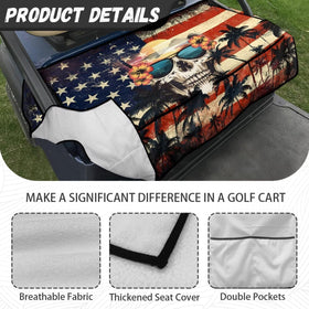 Knextrepoy non-slip underside keeps seat cover in place during rides