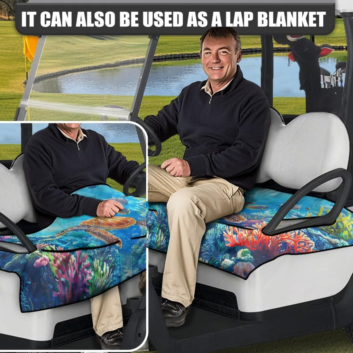 Knextrepoy non-slip underside keeps the cover in place