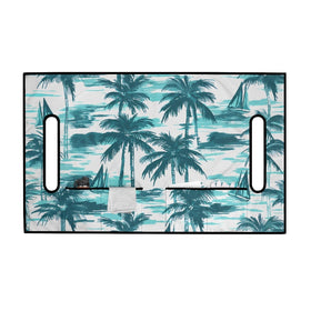 Knextrepoy seaside seat blanket with pockets keeps essentials organized.