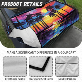 Knextrepoy breathable knitted towel fabric ensures cool, comfortable seating.