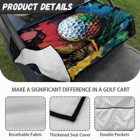 Knextrepoy seat cover demonstrates easy one-step installation