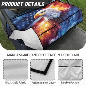 Knextrepoy seat cover installs in one step.