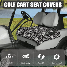 Knextrepoy knit fabric seat cover close up shows soft breathable material.