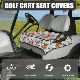 Knextrepoy seat cover pocket detail with four front pockets