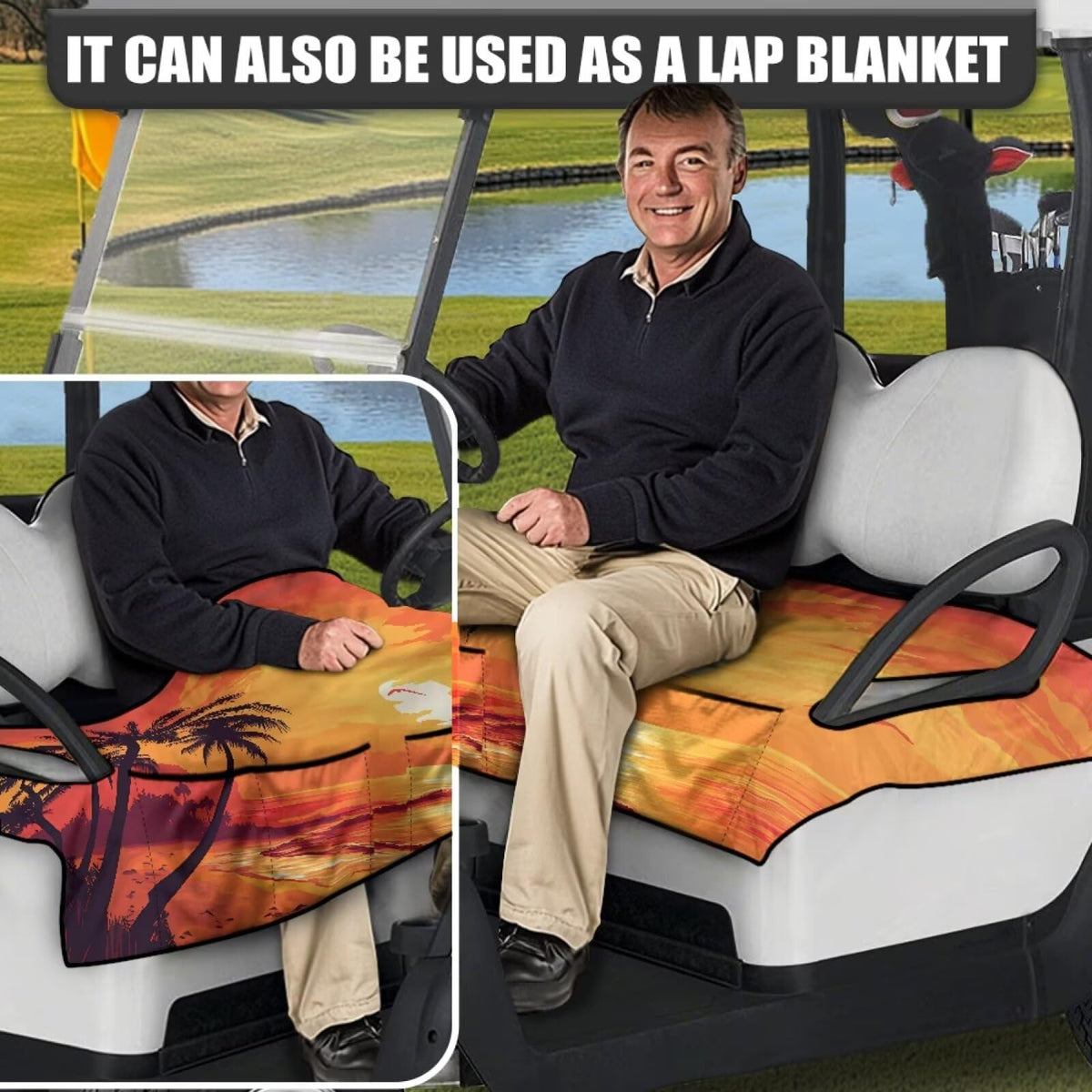 Knextrepoy seat cover pocket organization keeps essentials within reach.