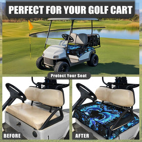 Knextrepoy seat cover provides all-season protection and warmth for seating.