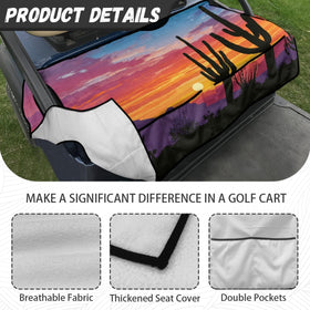 Knextrepoy seat cover protects against dust, sweat, and weather for a fresh ride