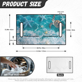 Knextrepoy Starfish Turtle cover highlights easy, one-step installation on a two-seater.