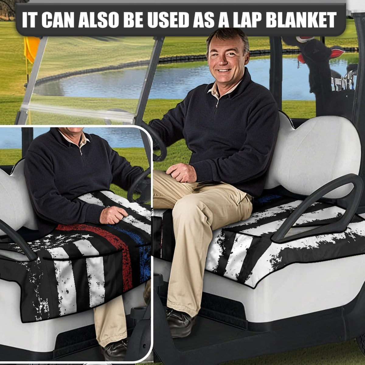 Knextrepoy fits nearly all 2-seat carts for quick, universal installation.