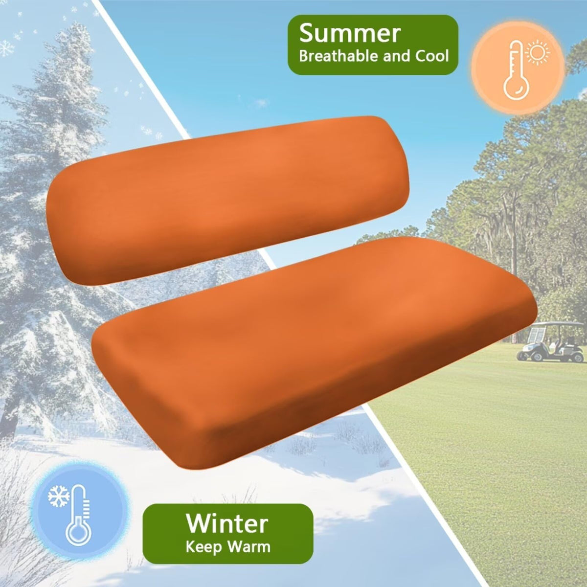 Knextrepoy universal fit works with most club cars and sightseeing golf carts