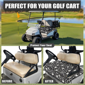 Knextrepoy universal two person seat fit works on most golf carts.
