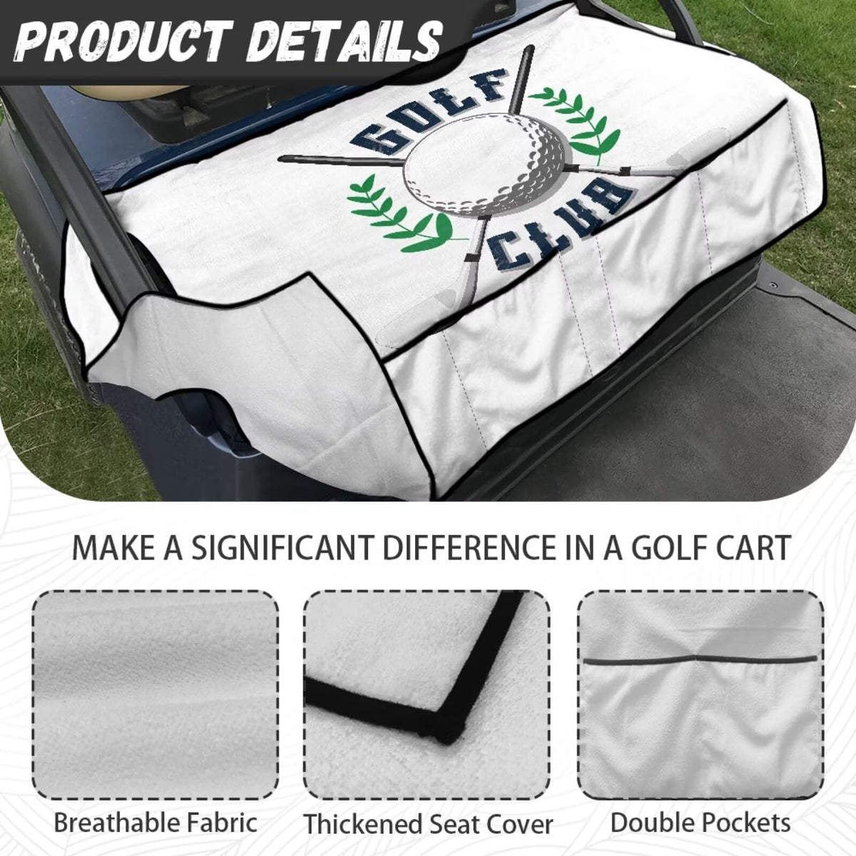 Weather-ready Knextrepoy seat cover protecting a seat from rain
